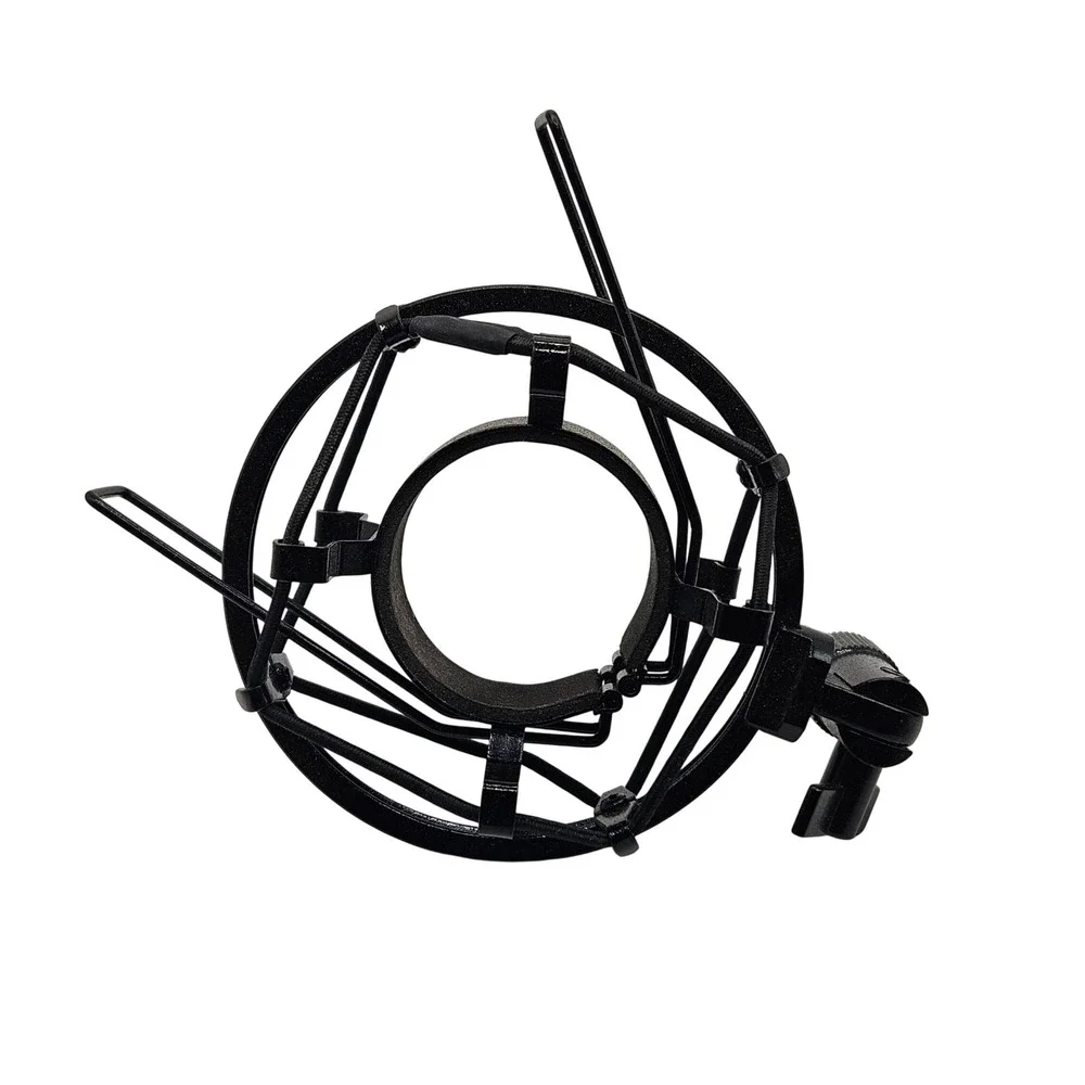 Universal Microphone‎ Shock Mount Black Metal Vibration Isolation Spider Mount